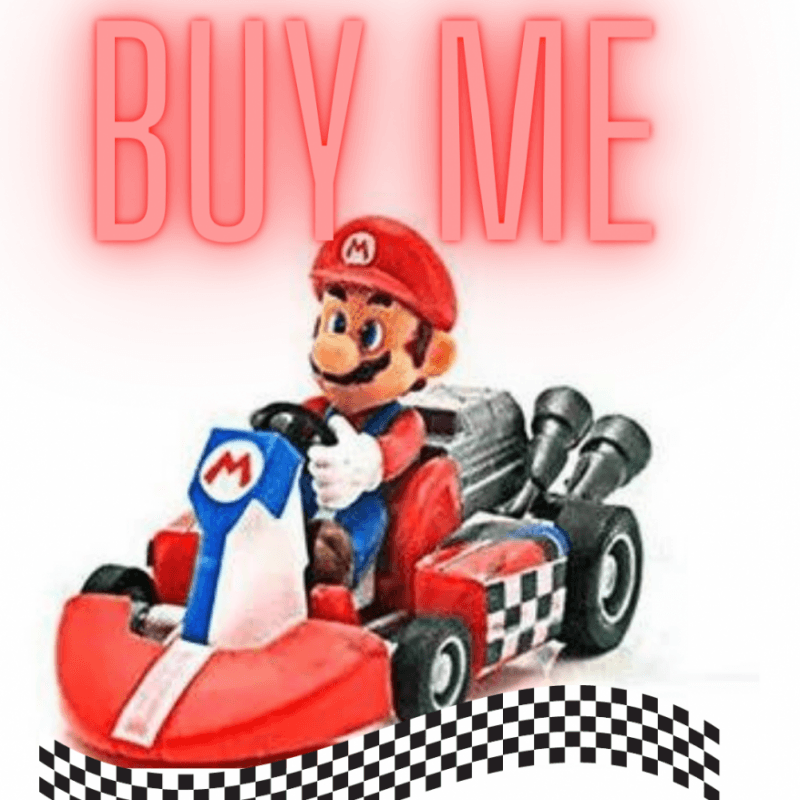 BUY ME:A MARIO KARTS ACTION FIGURE