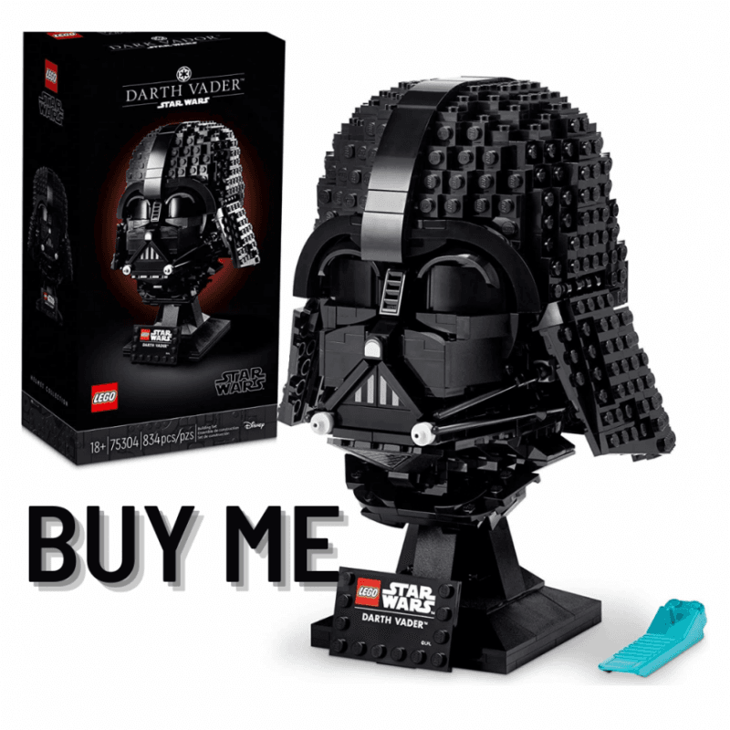 BUY ME:LEGO HELMET OF Darth Vader