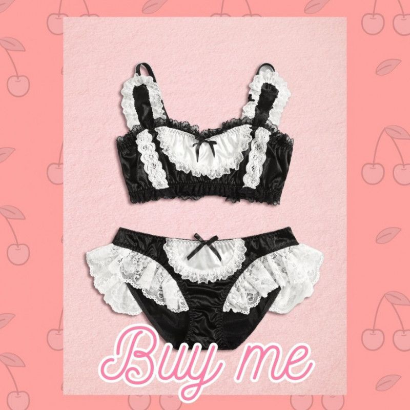 BUY ME: A set kawaii lingerie