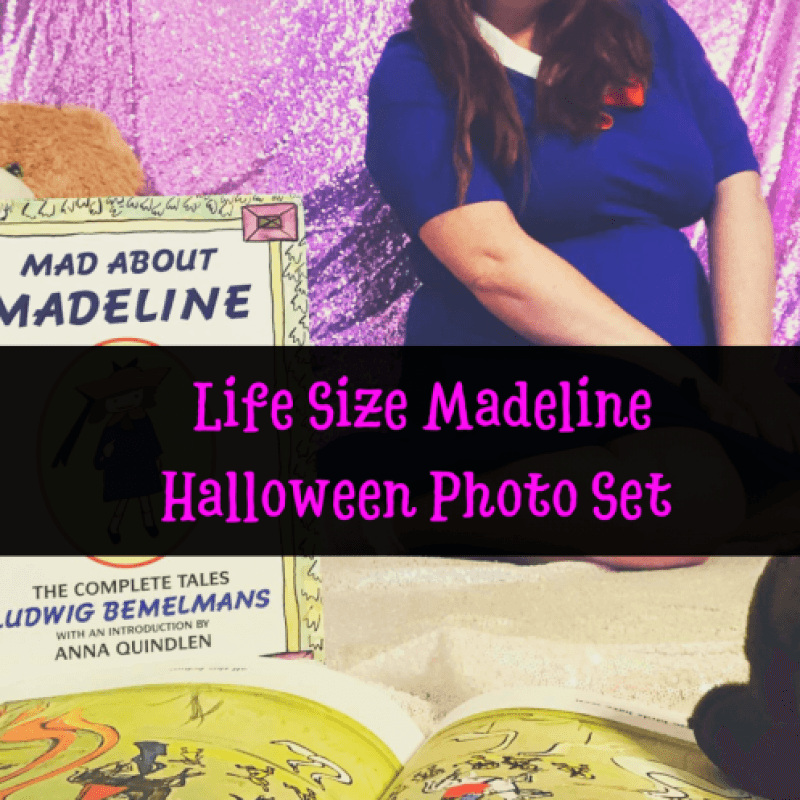 Madeline Halloween Costume Photo Set