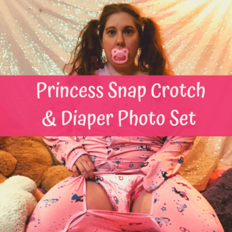 Pee Pee Princess Snap Up Footie PJs