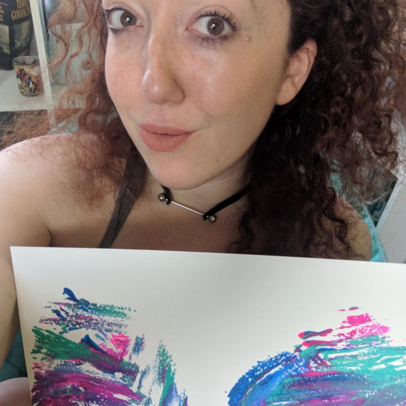 One of a Kind Tiddy Painting!