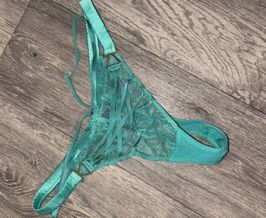 Ann summers green worn knickers