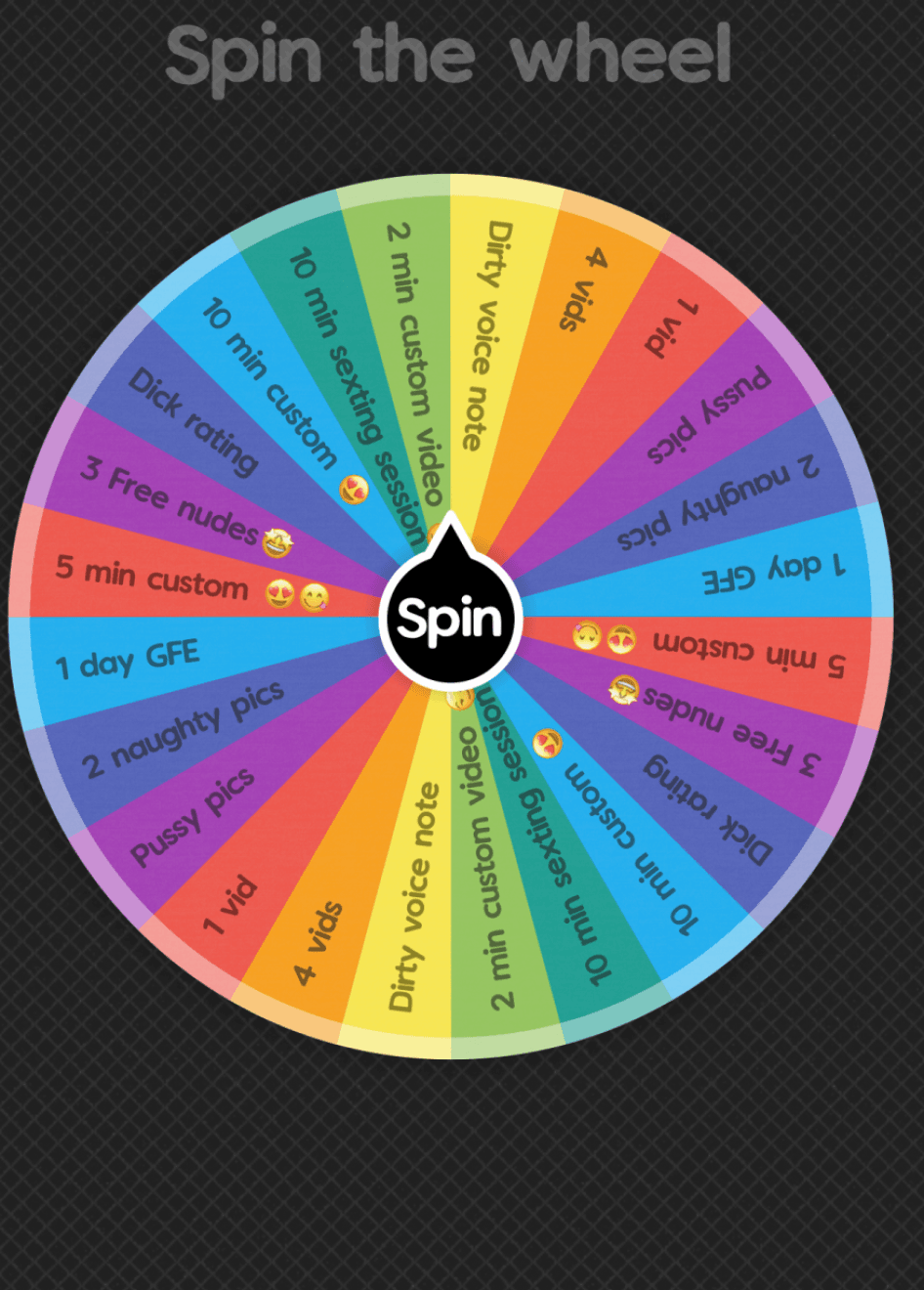 Wheel Spin Game ! Prize Every Time!