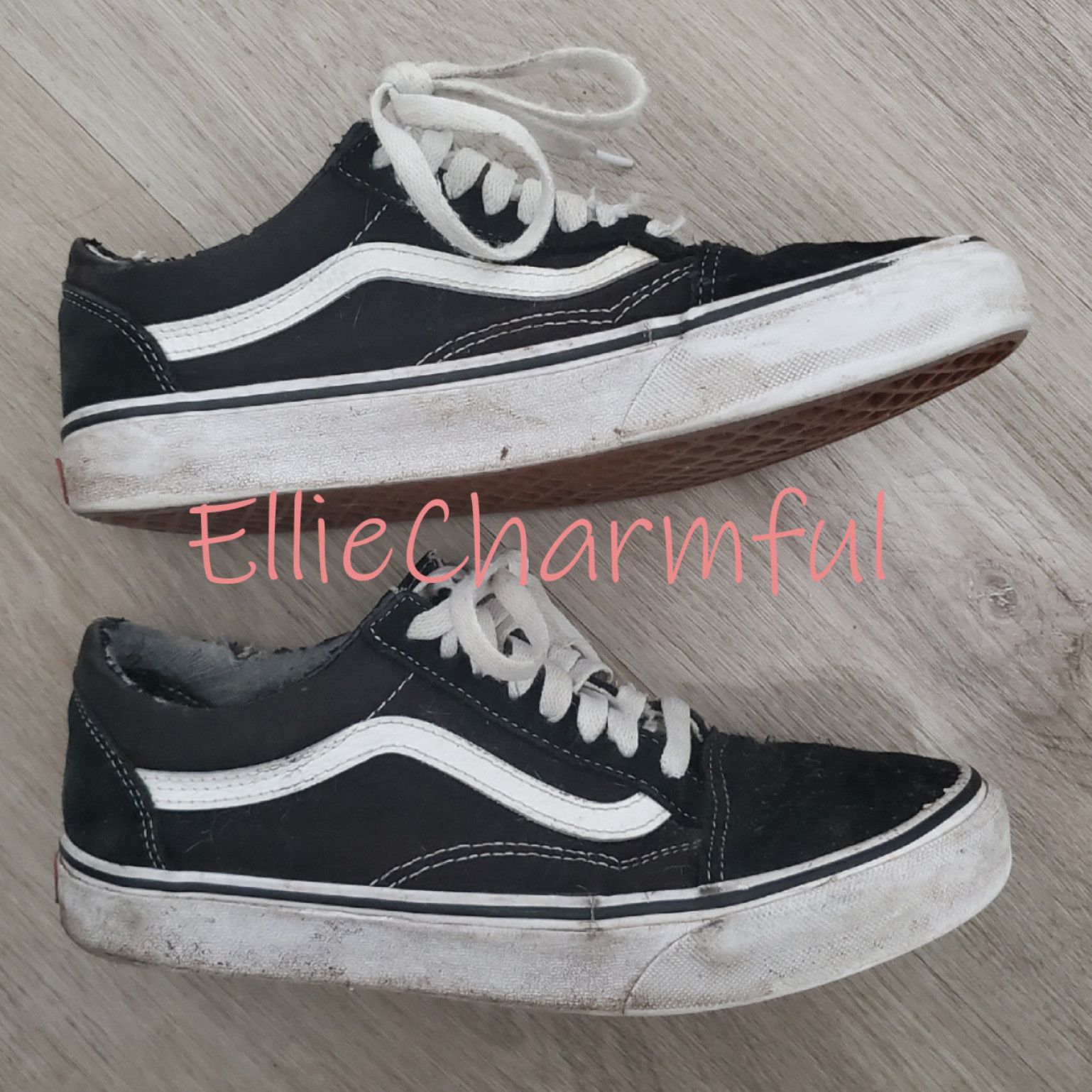 VERY DIRTY VANS SNEAKERS EVERYDAY USE AND WORKOUT