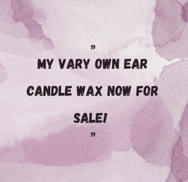 Ear candle wax