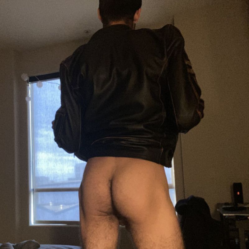 Hot Poses in Leather