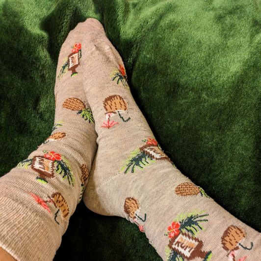 Tall Coconut Socks