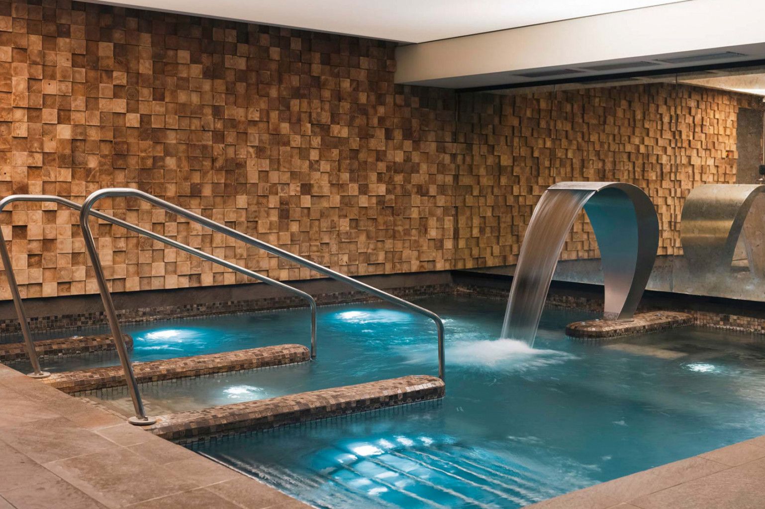 Spa and pool access