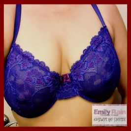 BUR MY PURPLE LACE BRA