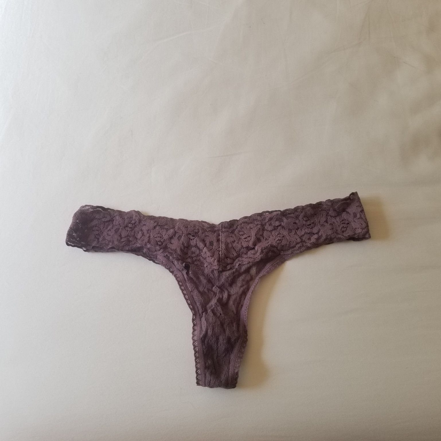 Lavender Lace Thong