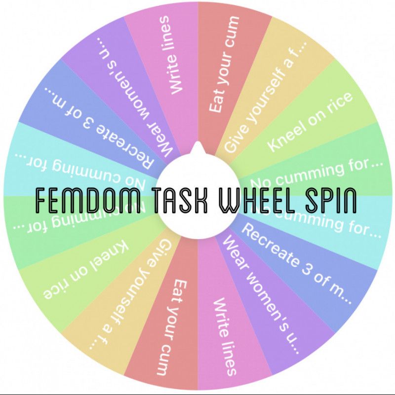 Femdom Task Wheel Spin