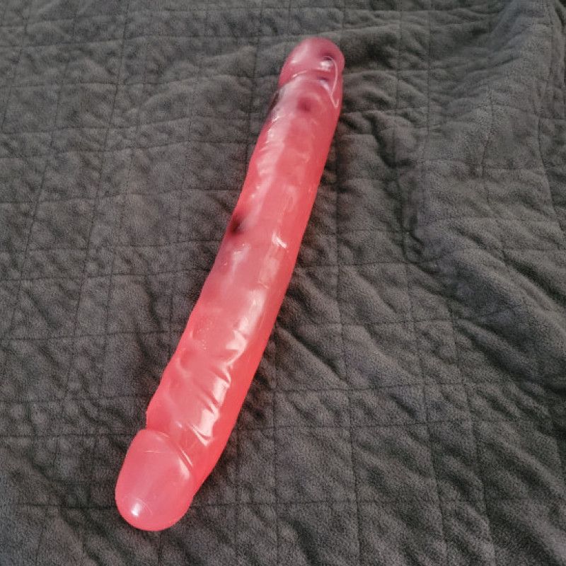 Used Damaged Double Ended Dildo Anal