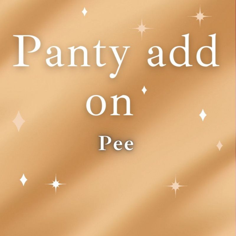 Panty Add on: Yellow rain