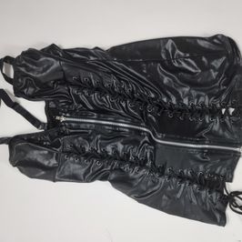 NEVER WASHED Soft pleather dress