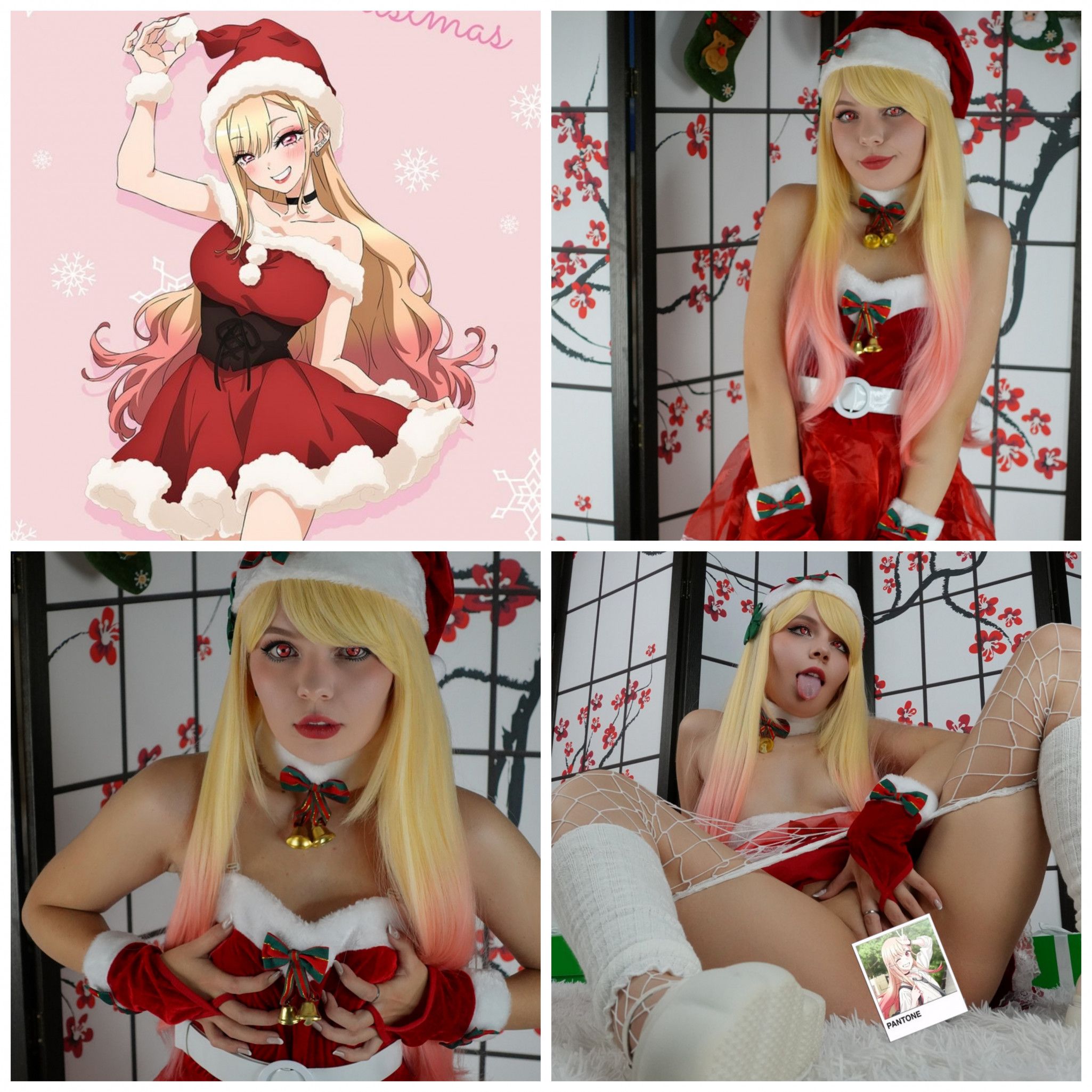 Cosplay Christmas Marin Kitagawa photo pack