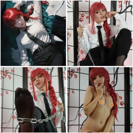 Cosplay Makima Chainsawman photo pack