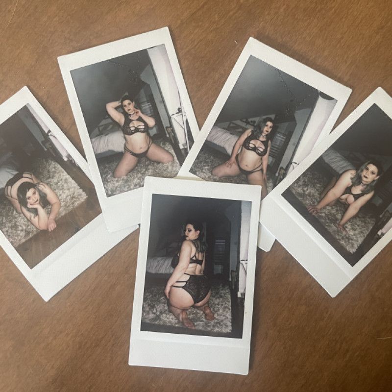 One of a Kind Poloroids!