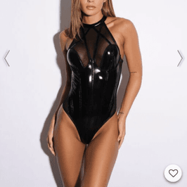 BUY ME! PVC bodysuit