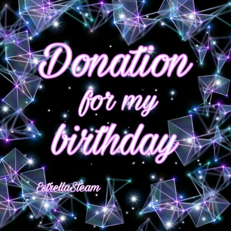 Donation of my birthday