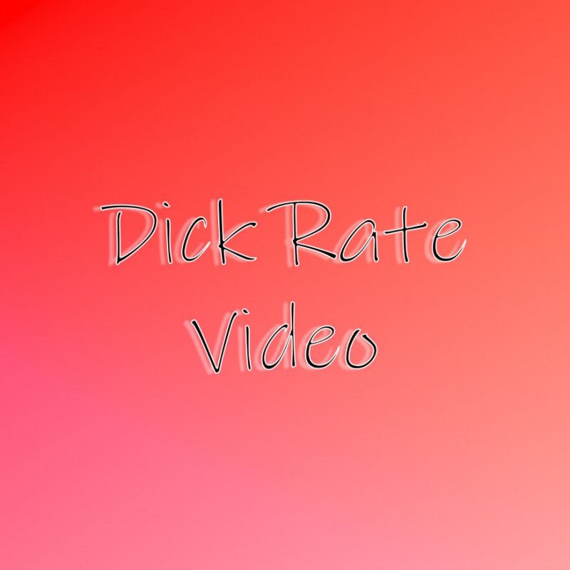 Dick Rate with masturbation