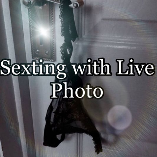 Sexy talk  with live photo