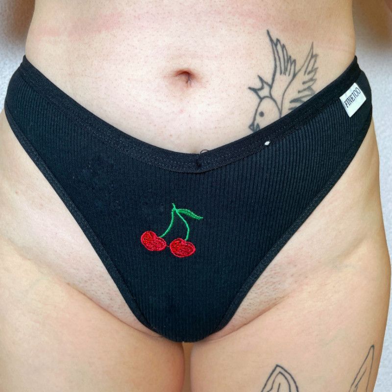 my sexy panties with cherry and VIDEO