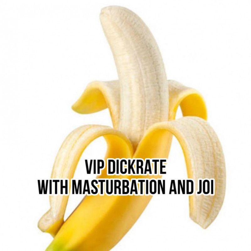 Dick Rate with masturbation and JOI