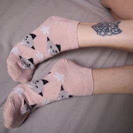 Used cute socks and VIDEO