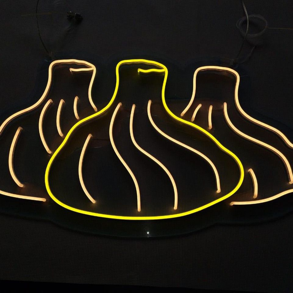 Khinkali neon sign