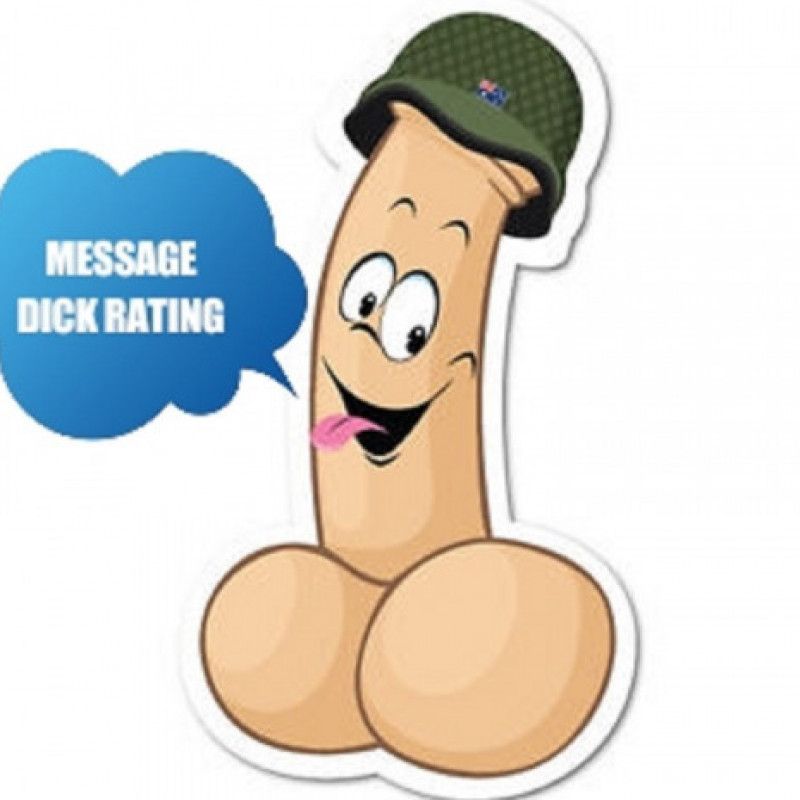 Dick Rating Message