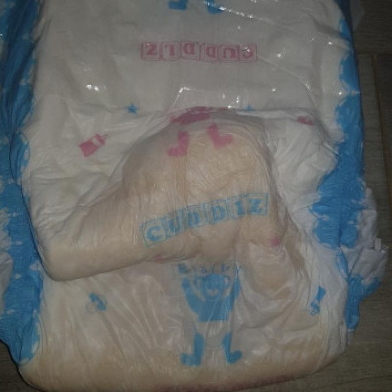 Pee Filled Adult Diaper