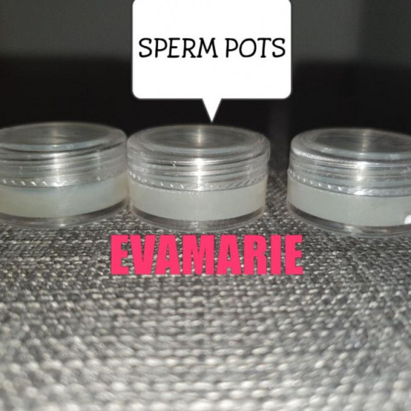 3 Sperm Pots Buy Male Cum NOW