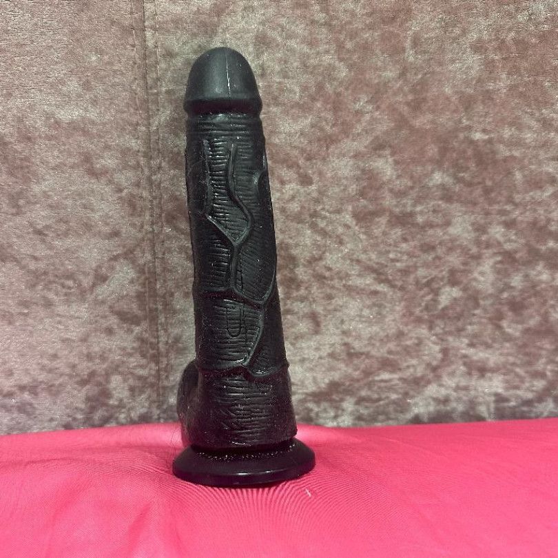 Black Used Dildo