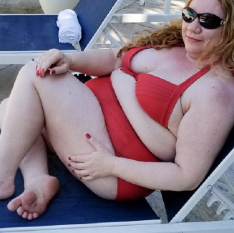 Retro Style Red Bikini