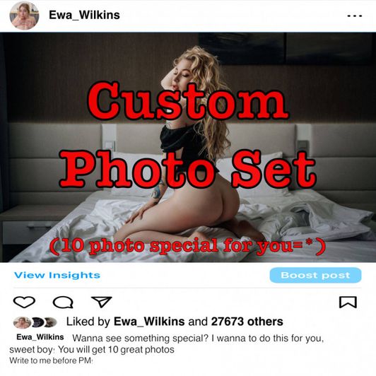 Custom Photo Set