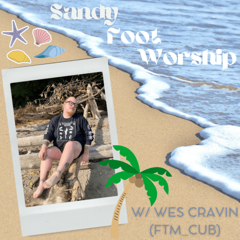 Sandy Foot Worship Photo Set!