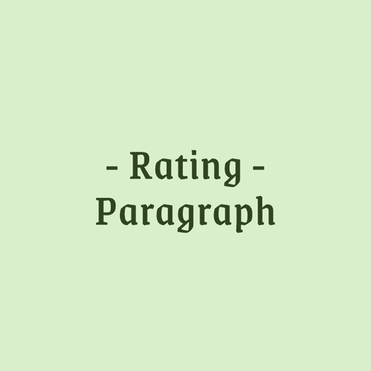 Paragraph Rating