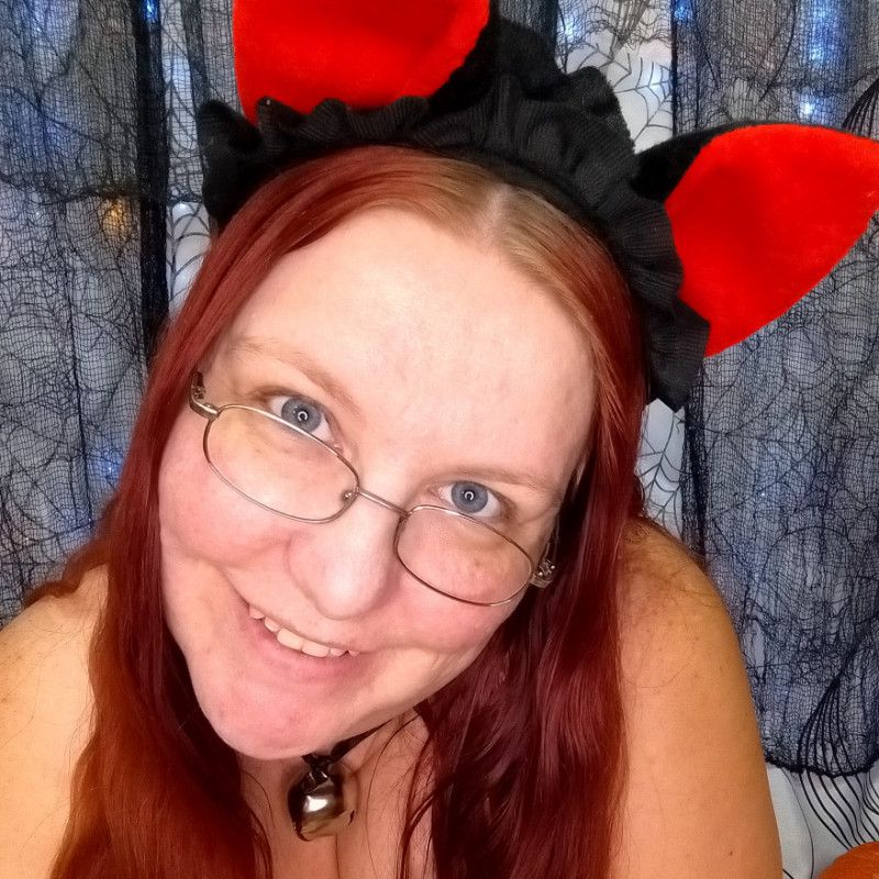 Red Kitty Ears Photo Set