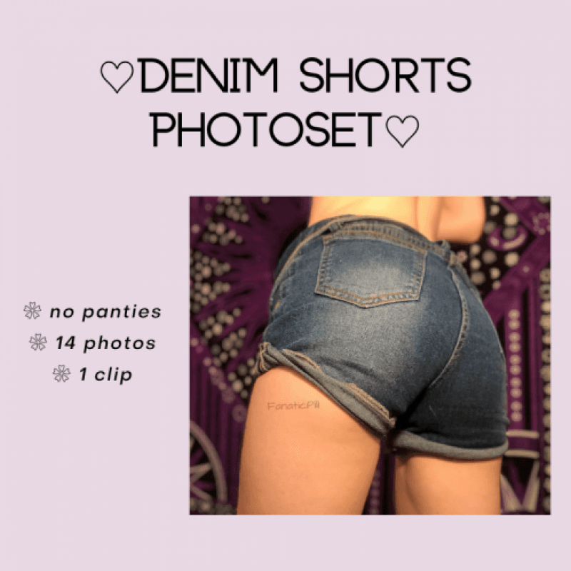 Denim Shorts Photoset