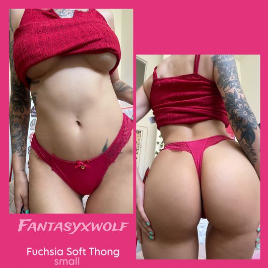 Fuchsia Soft Thong
