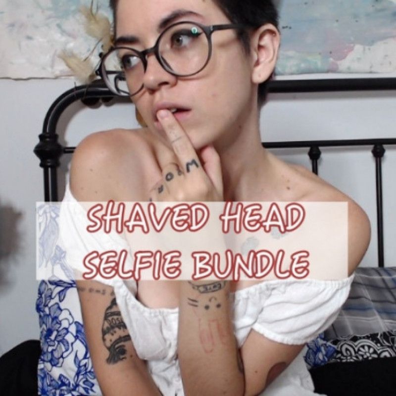 Shaved Head Selfie Pack