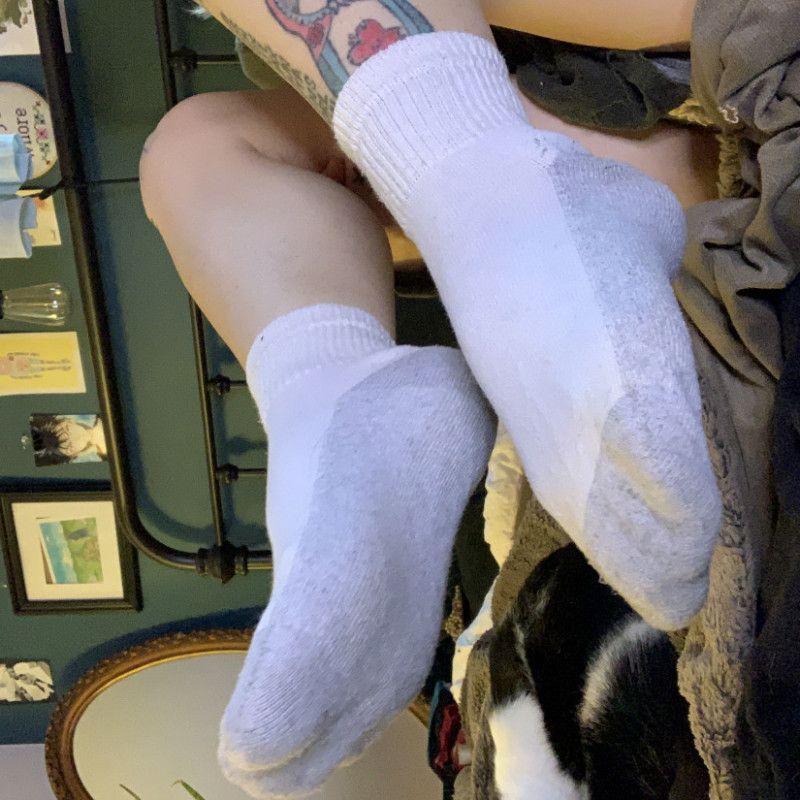 Dirty Worn Tube Socks