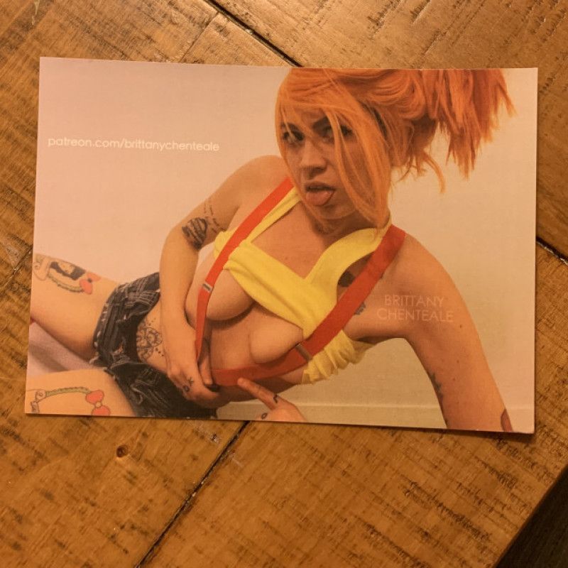 Misty Goes Topless Print