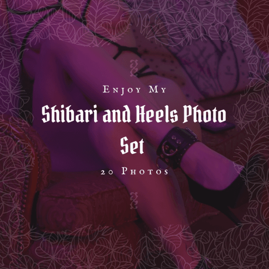 Shibari and Heels Photo Set