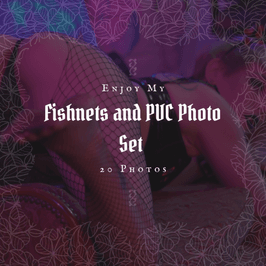 Fishnets and PVC Photo Set