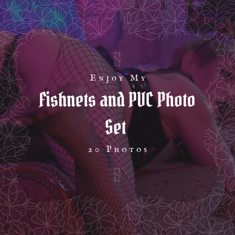 Fishnets and PVC Photo Set