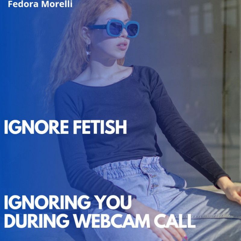 IGNORE FETISH via Webcam