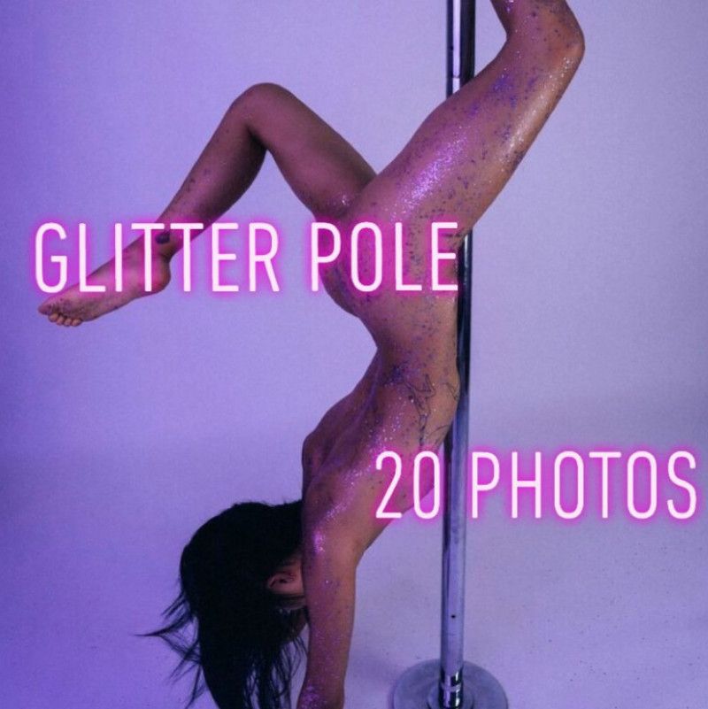 Glitter Nude Poleshoot