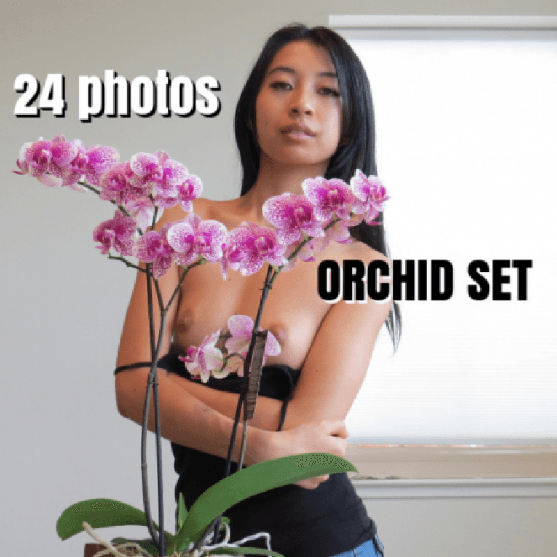 Orchid Topless Photoset